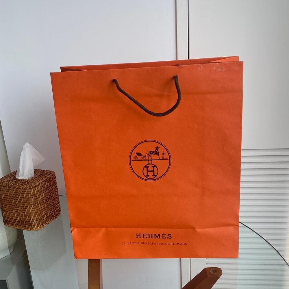 Hermes Shopping Bag View 4